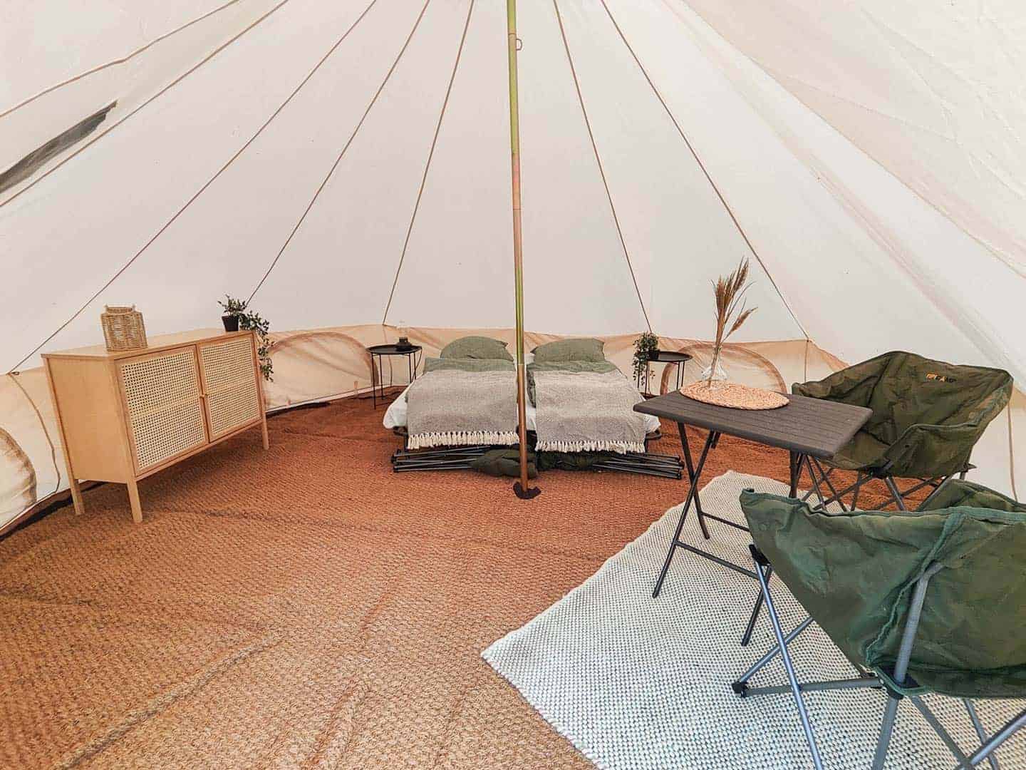 Hyggelig glamping i Sønderjylland