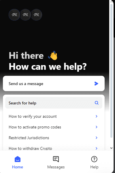 PrimeXBT Customer Support
