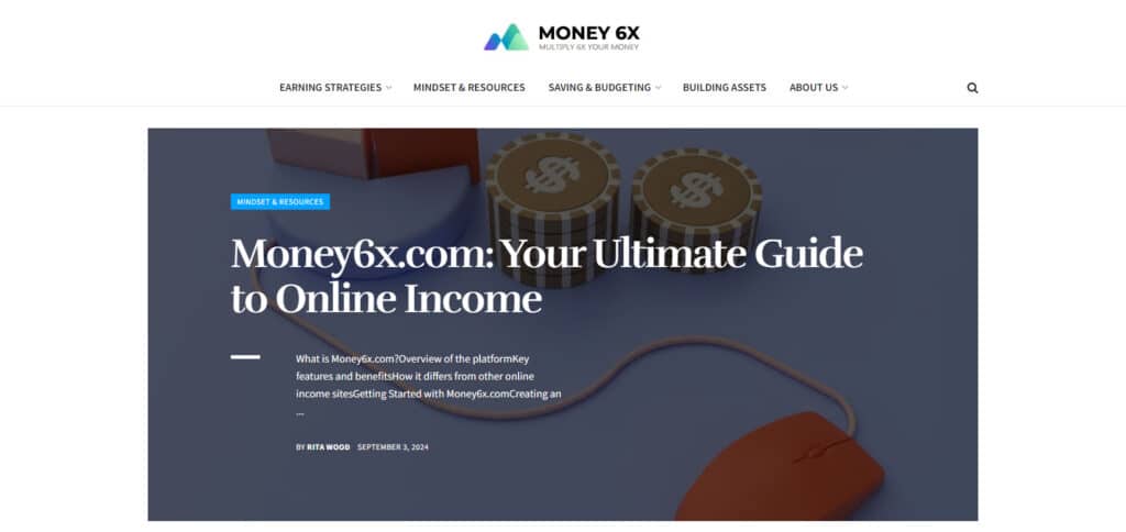 What is Money6x.com?