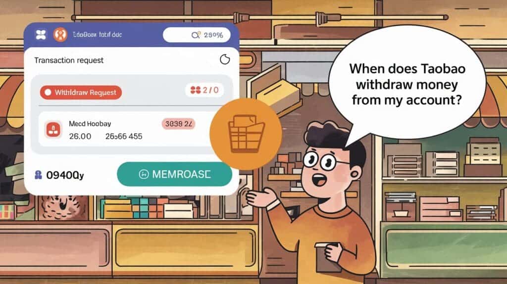 When Does Taobao Withdraw money From My Account?