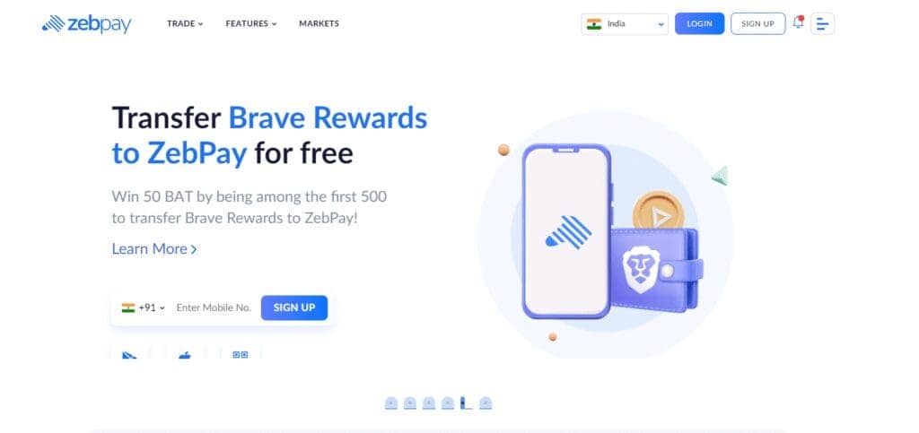 Koinpark Exchange Alternative ZebPay