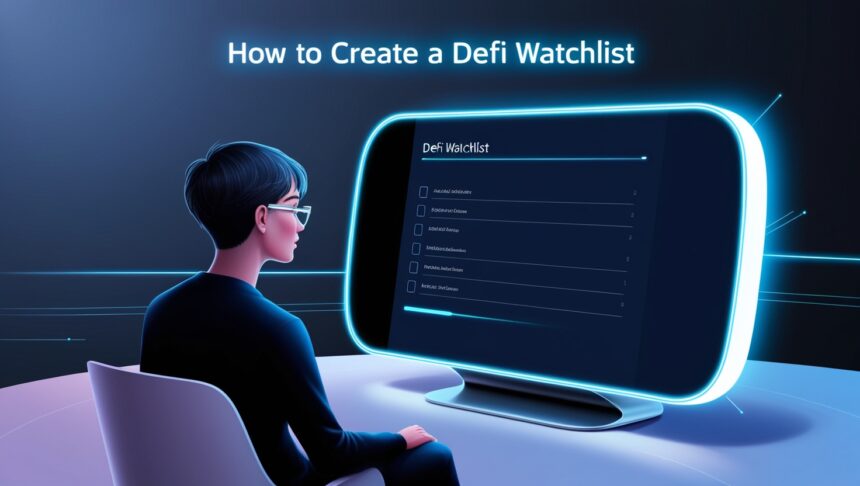 How to Create a DeFi Watchlist: Step-by-Step Guide