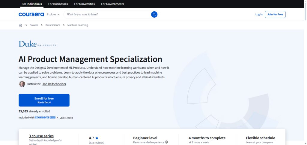 AI Product Management