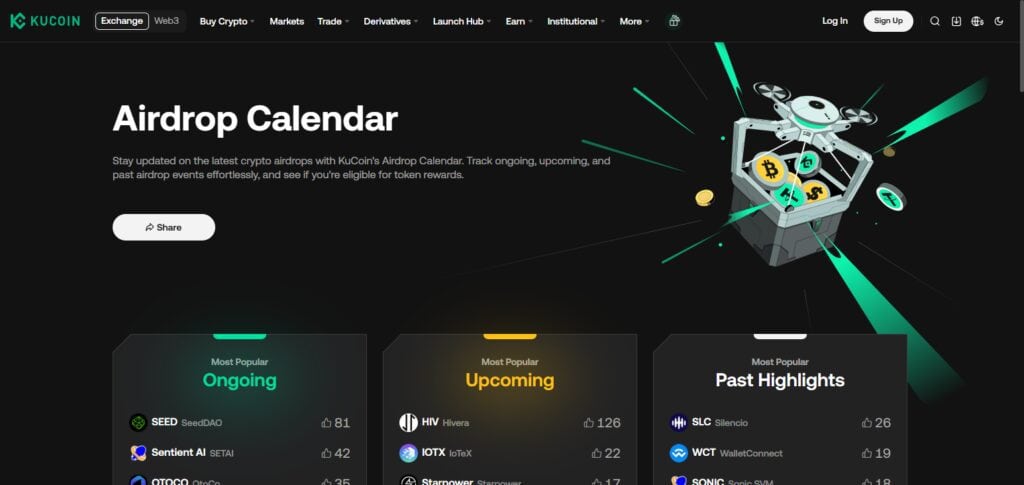 KuCoin Airdrops