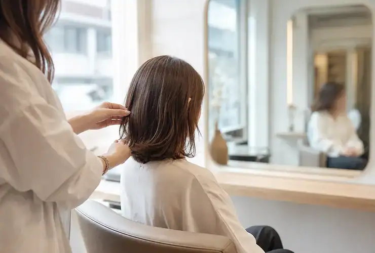 Coiffures cheveux mi-longs faciles