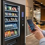 distributeur automatique connecté