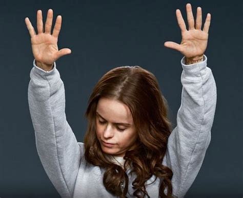 orange is the new black hands up