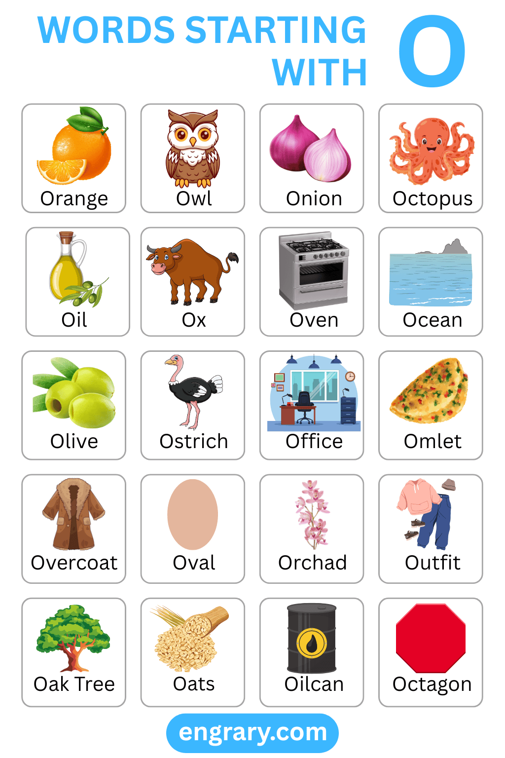 List of words starting with O