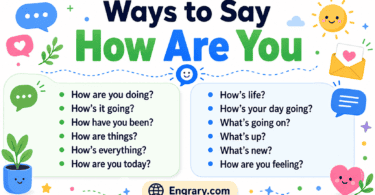 Complete list of other ways to say how are you in English for every situation