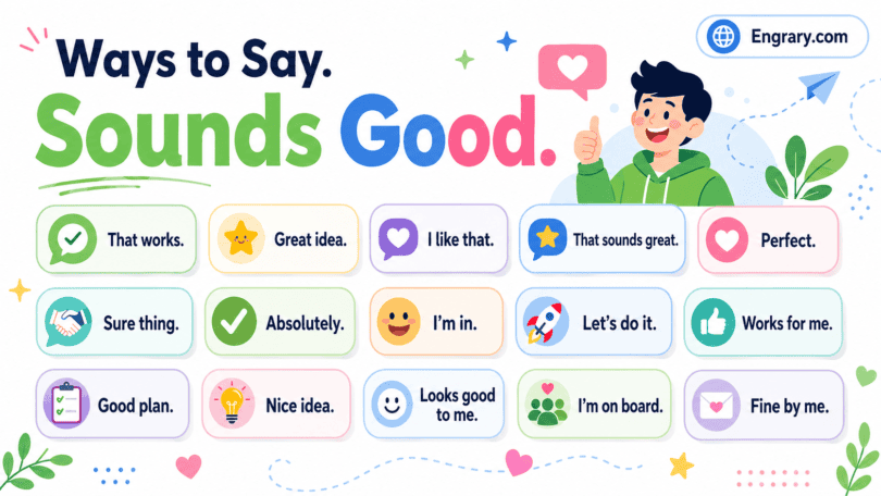 Best Ways to Say Sounds Good in English with Examples