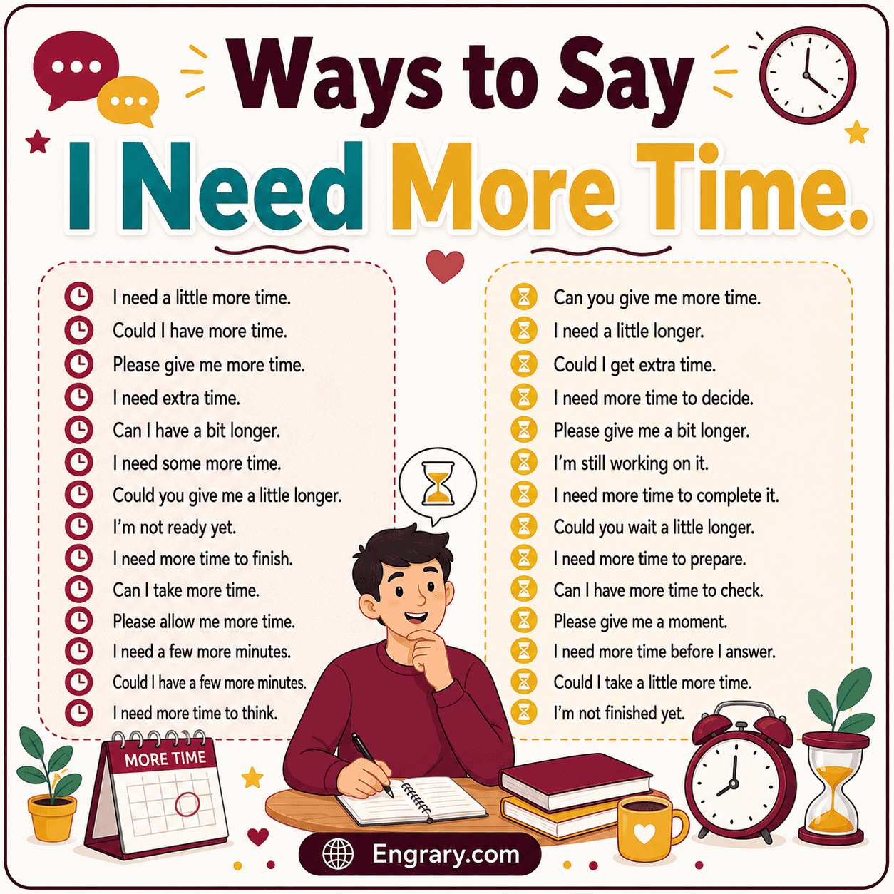 Professional ways to ask for a deadline extension in English with polite phrases for work emails, school assignments, client projects, and formal requests.