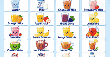 40 Hot and Cold Drink Names for Kids with Pictures