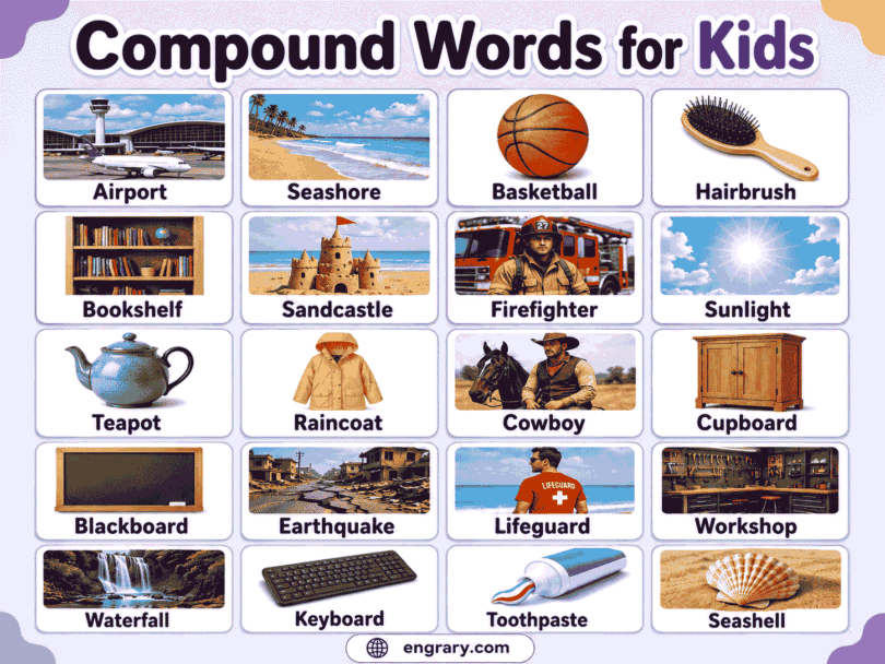 Compound Words for Kids Meaning, Types, and Examples