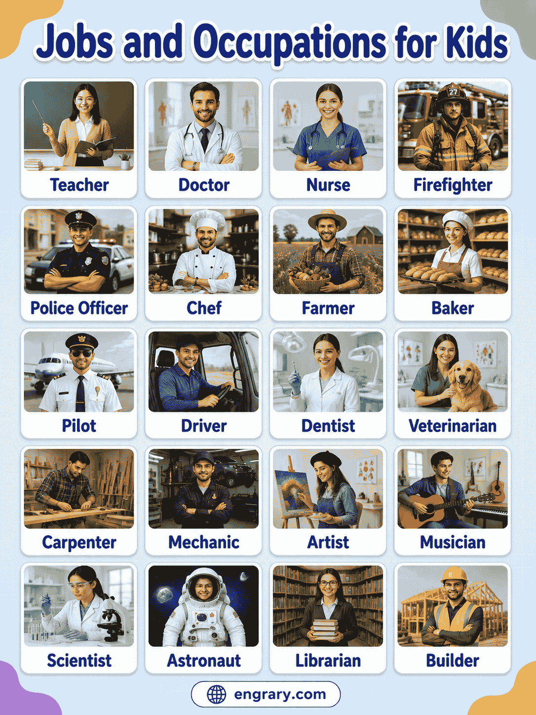 Job Names for Kids