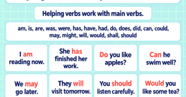 100 Helping Verbs Examples in Sentences