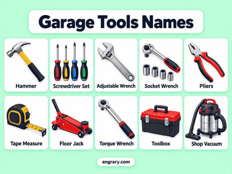 100 Useful Garage Tools and Equipment With Pictures
