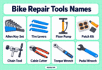 80 Bike Repair Tools Names With Pictures and Uses
