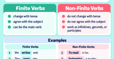 Finite vs Non-Finite Verbs: Rules and Examples
