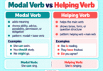 Modal Verb vs Helping Verb in English: Rules and Examples