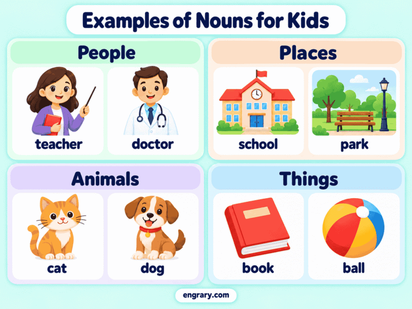 Nouns for Kids With 100 Easy Examples