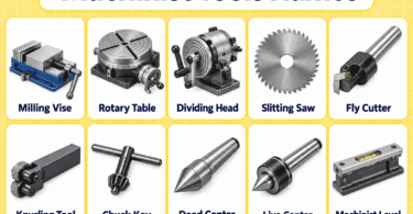 50+ Machinist Tools Names with Pictures and Uses