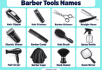 60 Barber Tools List with Names and Pictures