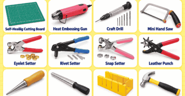 60 Craft Tools Names with Pictures and Uses