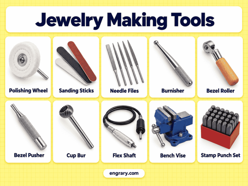 65 Jewelry Making Tools Names with Pictures and Uses