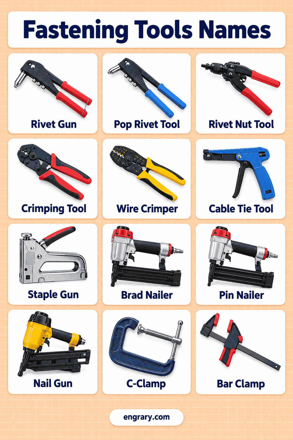 Common Fastening Tools and Their Uses