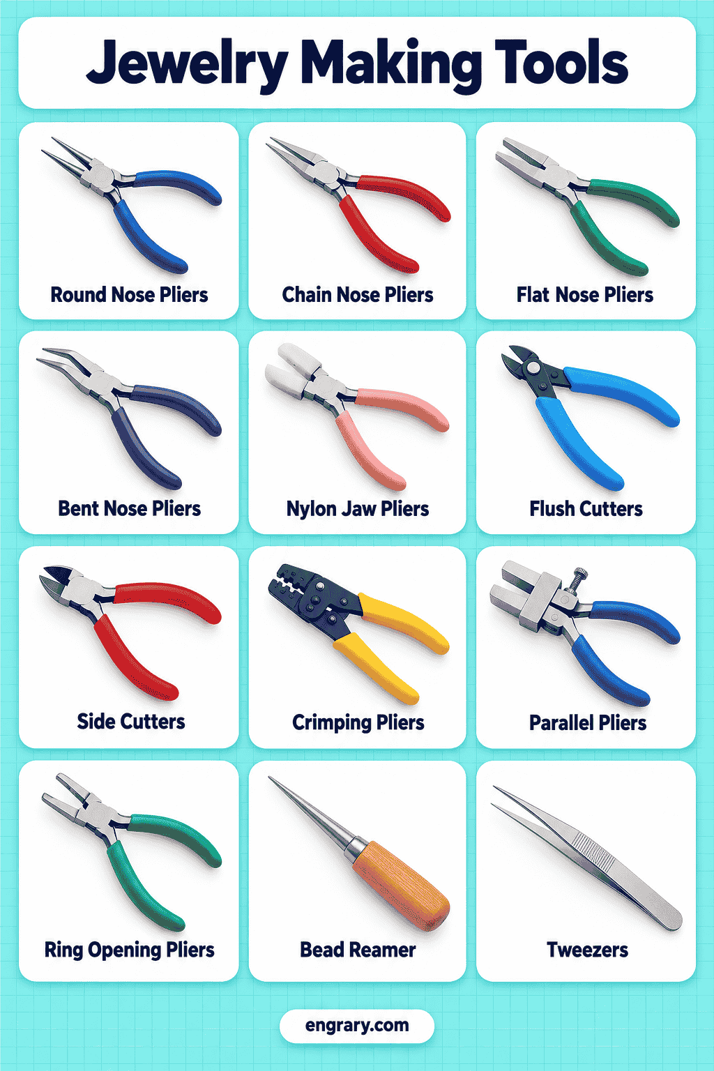 Common Jewelry Making Tools Names and Uses