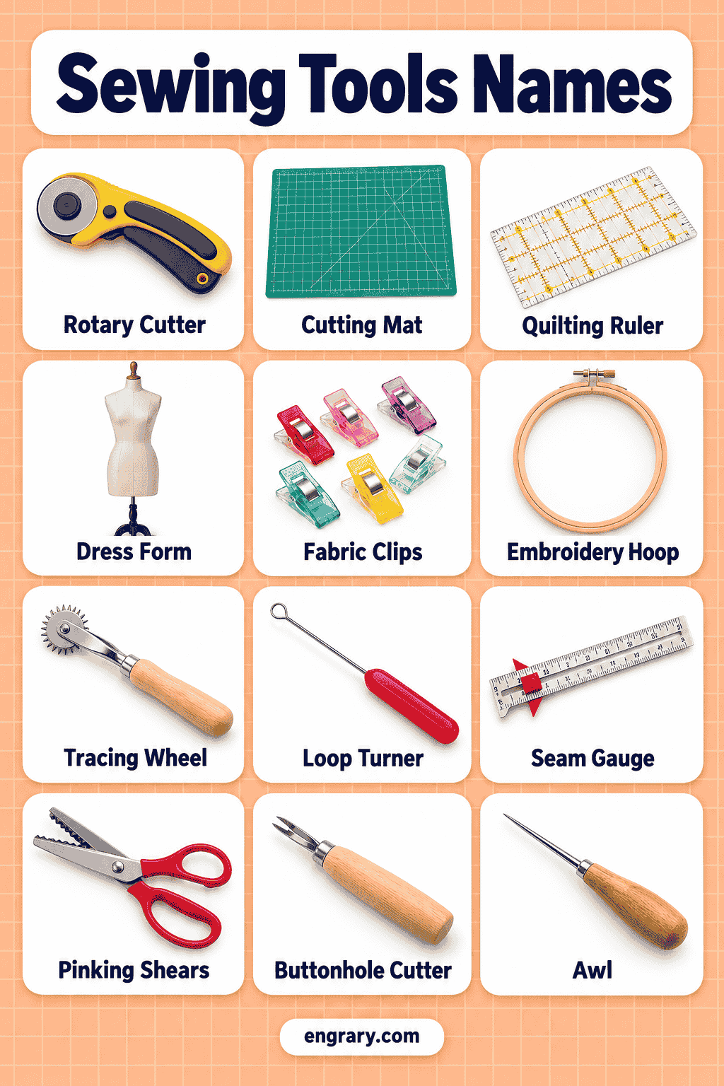 Common Sewing Tools Names for Beginners