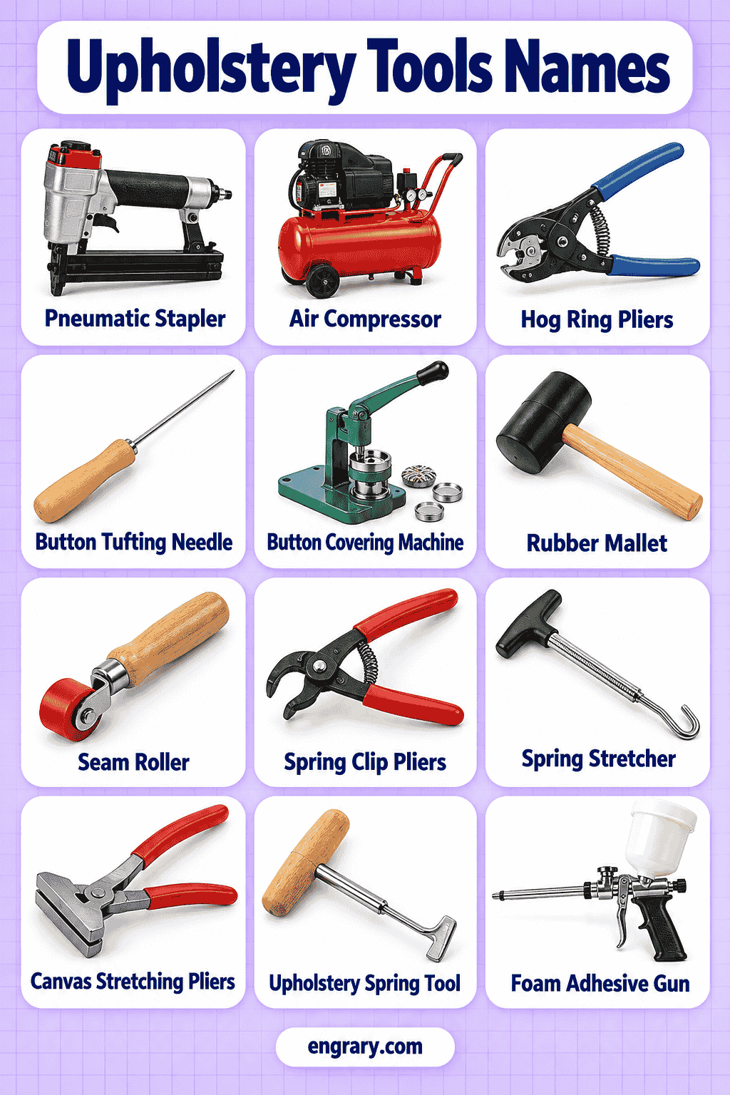 Essential Upholstery Tools and Their Uses