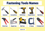 Fastening Tools Names: 42 Tools with Pictures