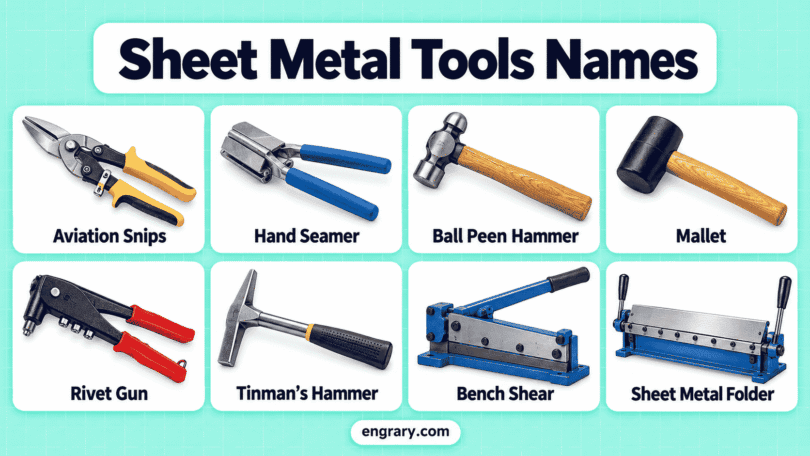 Sheet Metal Tools List with Pictures and Uses