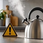 bouilloire en inox danger