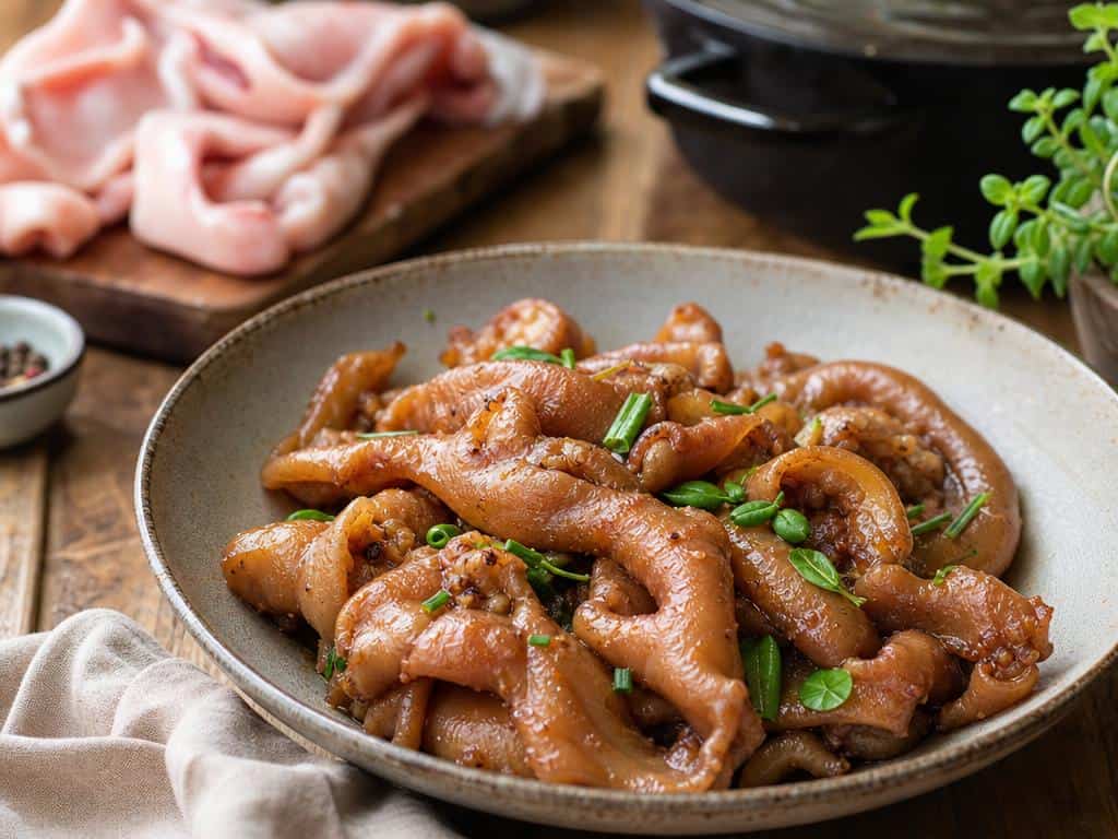 gencives de porc