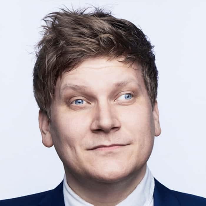 Portræt af komiker Heino Hansen