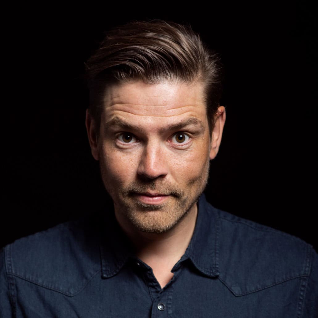 Billede af komiker Jacob Wilson