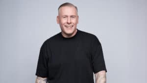 Portræt af sanger Liam O’Connor