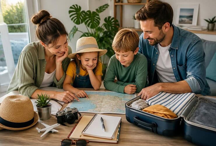 de pro pour bien preparer les vacances avec les enfants