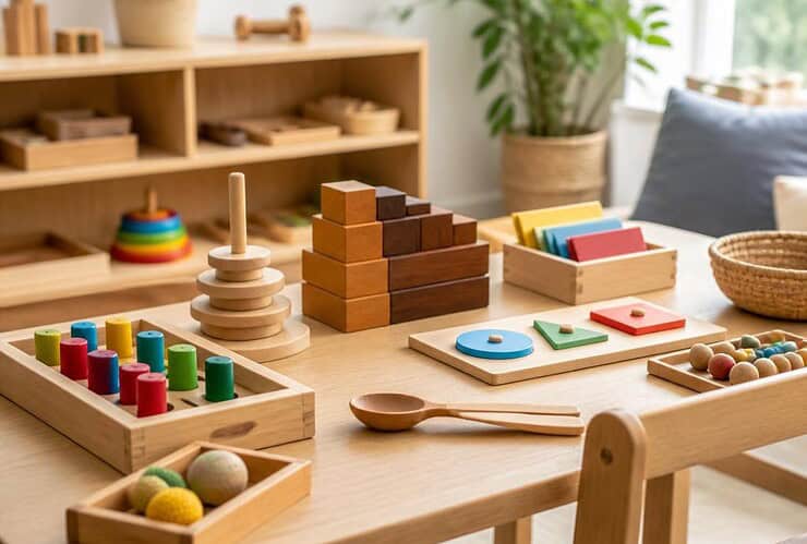 jouets inspires de la pedagogie montessori