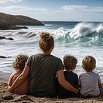 une mere et ses trois enfants emportes par une vague comment reagir