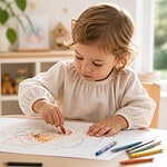 de 2 a 3 ans le debut du vrai dessin