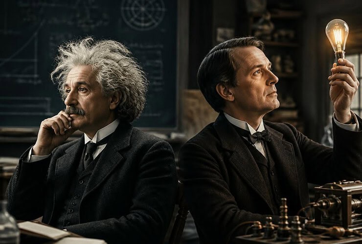 neuroatypiques celebres einstein edison