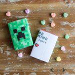 Be Minecraft Valentine's Day Printable