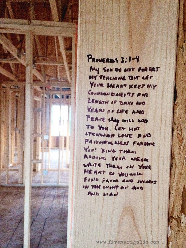 Bible Verses About Home: Dedicate your home with scripture. Strong Foundation and New Home Dedication.