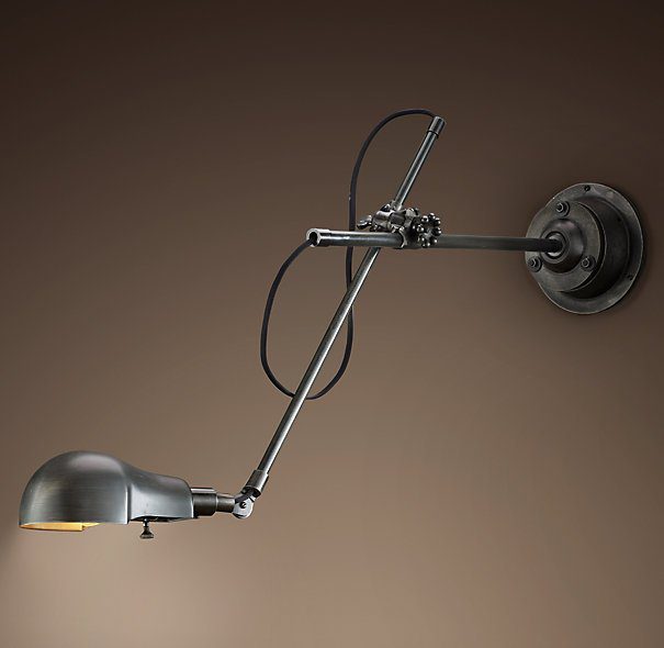 DIY Vintage Industrial Lamps for Boys Room | Five Marigolds