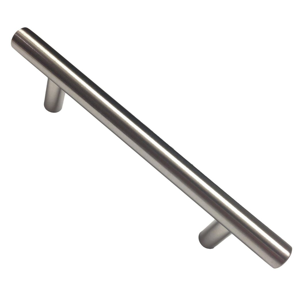 Utility Pull Hardware for a Boy Bathroom | Five Marigolds