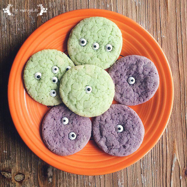 Halloween Treat Round-up: Monster Halloween Cookies | Five Marigolds