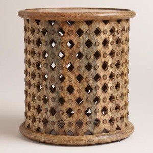 World Market Tribal End Table